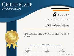 free seo course with certificate