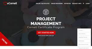 best online project management certificate programs