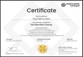 fire marshal training online