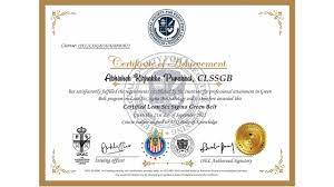 lean six sigma certification online