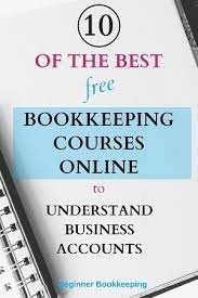 free online bookkeeping courses with certificates