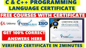 free online programming courses with certificates