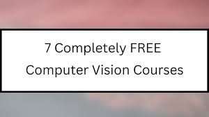 computer vision online course