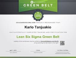 lean certification online